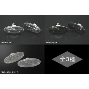 セレナ C25後期 C26 同型ランディ LEDウインカーレンズキット ライト
