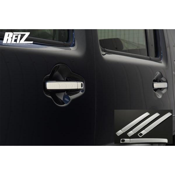 ドアハンドルカバー ハーフタイプ メッキ調鏡面仕上げ ワゴンR MH85S MH95S MH55S ...