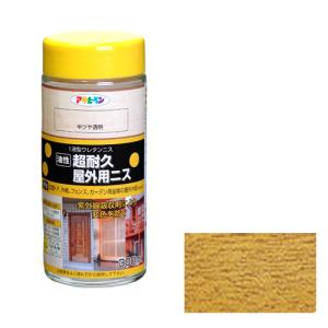 油性超耐久屋外用ニス アサヒペン 塗料・オイル ニス・うすめ液 300ml ハンツヤトウメイ｜shiningstore-express