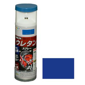 2液ウレタンスプレー アサヒペン 塗料・オイル スプレー塗料 300ml ウルトラマリン｜shiningstore-express