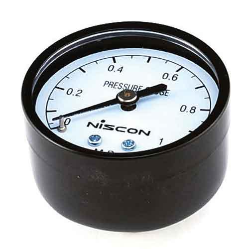 圧力計 50mm 裏ネジ SK11 エアーツール 圧力計・機器 APG-4