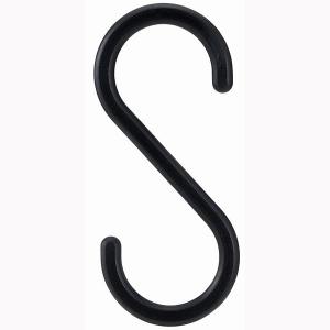 S字フック(大)4個入 BKの詳細画像1