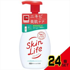 スキンライフ薬用泡のふんわり洗顔ポンプ付・160ml × 24点