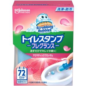 スクラビングバブルトイレスタンプフレグランスアロマティックブロッサム本体｜shiningstore-express