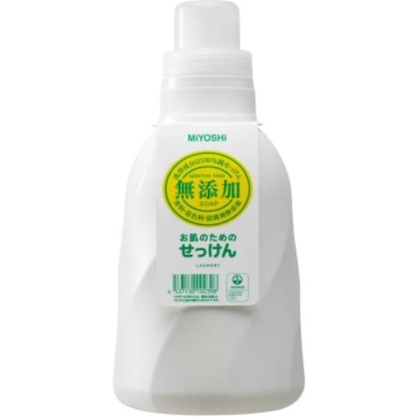 無添加お肌洗濯用液体せっけんボトル1100ML