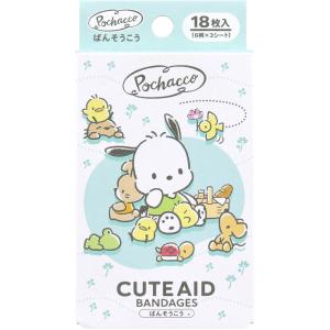 キャラクターばんそうこう CUTE AID ポチャッコ 18枚入｜shiningstore-express