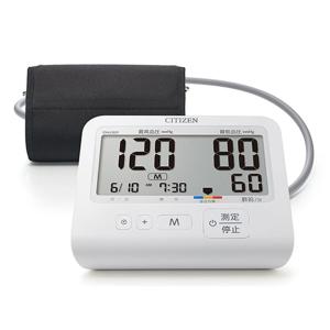 シチズン上腕式血圧計 ソフトカフ CHU501｜shiningstore-express