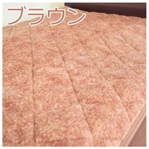 防水敷きパッド ダブル 140×205cm ベージュ : シャイニングストア