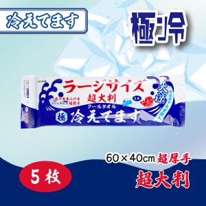 極冷 超大判 クールタオル ラージサイズ冷えてま...の商品画像