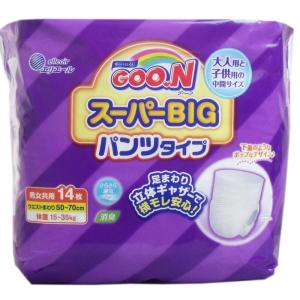 GOON グーン スーパービッグ パンツタイプ　14枚入×6袋　84枚 GOO.N グーン(GOO.N) スーパービッグ パンツタイプ ( 14枚入