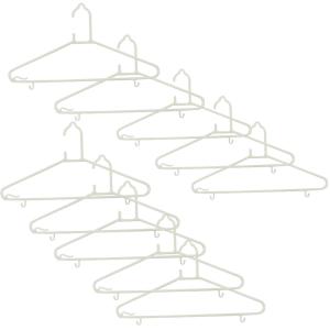 デイリィハンガー ホワイト 10本組の詳細画像2