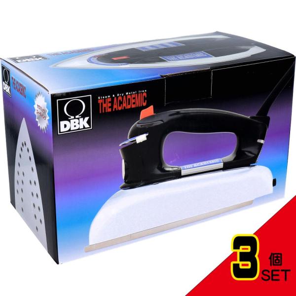 DBK スチーム&amp;ドライ兼用式アイロン J80TC × 3点