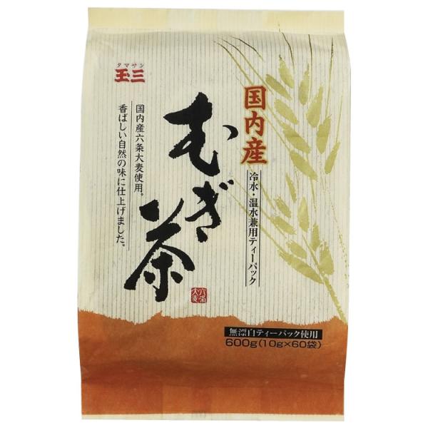玉三 国内産麦茶(10g×60p)×12個 0507