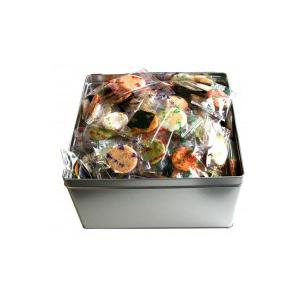 埼玉の名産 小丸草加せんべい 美ッ久寿小丸 500g ×2缶セット