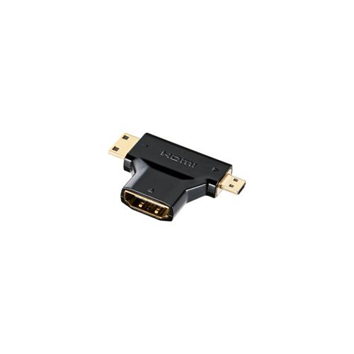 サンワサプライ　HDMI変換アダプタミニ&amp;マイクロHDMI　AD-HD11MMC