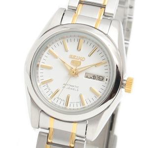 セイコー SEIKO 腕時計 レディース SYMK19J1 セイコー5 SEIKO 5 自動巻き ホワイト シルバー ホワイト｜shiningstore-life