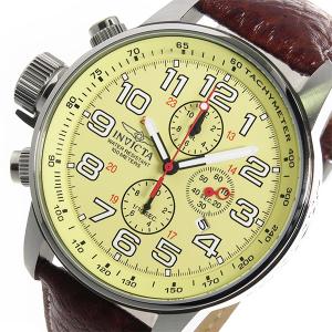 インヴィクタ INVICTA クロノ クオーツ メンズ 腕時計 2772 アイボリー アイボリー｜shiningstore-life