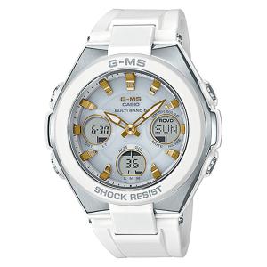 カシオ CASIO ベビーG BABY-G アナデジ クオーツ レディース 腕時計 MSG-W100-7A2JF ホワイト 国内正規 ホワイト｜shiningstore-life