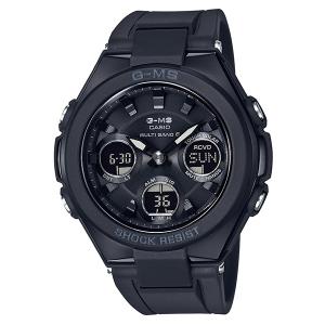 カシオ CASIO 腕時計 レディース MSG-W100G-1AJF BABY-G クォーツ ブラック国内正規｜shiningstore-life