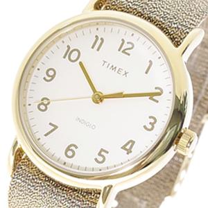 タイメックス TIMEX 腕時計 メンズ レディース TW2R92300 WEEKENDER ウィークエンダー クォーツ アイボリー ゴールド｜shiningstore-life