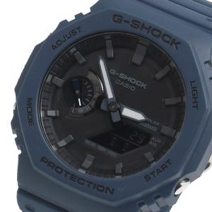 カシオ CASIO 腕時計 GA-B2100-2A メンズ Gショック G-SHOCK クォーツ ブラック ネイビー｜shiningstore-life