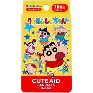 クレヨンしんちゃん 18枚入 キャラクターばんそうこう CUTE AID