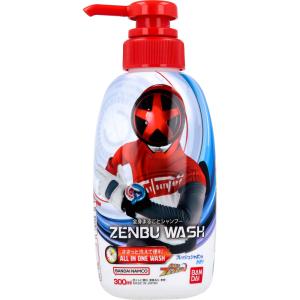 ZENBU WASH 爆上戦隊ブンブンジャー フレッシュシャボンのかおり 300mL｜shiningstore-life