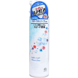 トイレのスッキーリエア! Sukki-ri air! スプレー フローラルソープの香り 350mL｜shiningstore-life