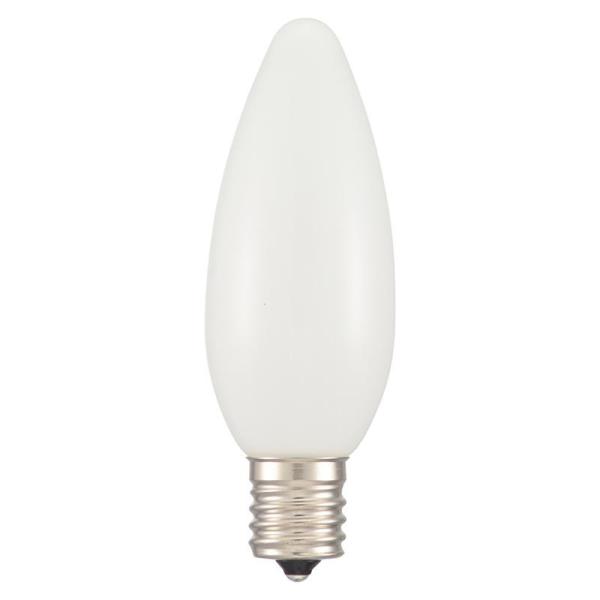 OHM LEDシャンデリア形装飾用/C32/E17/0.8W/45lm/電球色 LDC1L-G-E1...