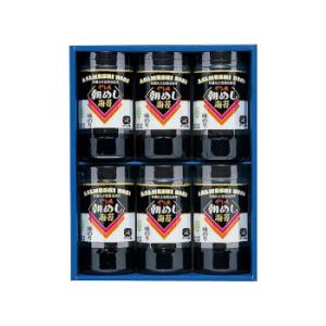やま磯 海苔ギフト 朝めし海苔詰合せ 8切32枚×6本セット 朝めしカップ6本詰R 海苔