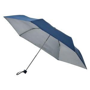 【5個セット】 UV晴雨兼用耐風式軽量ミニ傘 ネイビー 22420603X5｜shiningstore-next