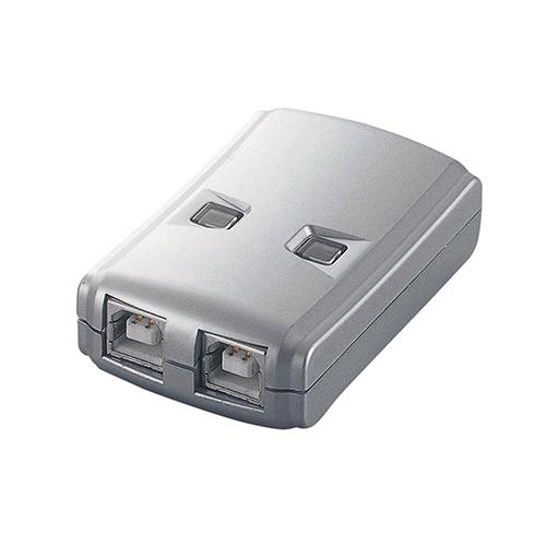 エレコム USB2.0手動切替器 2切替 USS2-W2