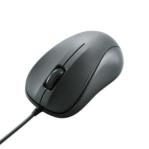 エレコム 法人向けマウス/USB光学式有線マウス/3ボタン/Sサイズ/EU RoHS指令準拠/ブラック M-K5URBK/RS