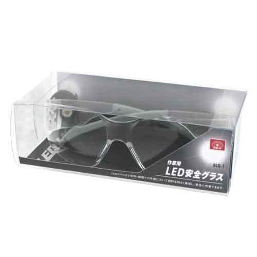 LED安全グラス SK11 保護具 保護メガネ1 SLG-1