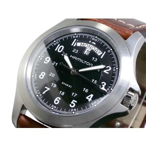 ハミルトン HAMILTON カーキキング 腕時計 H64451533 ブラック｜shiningstore-next