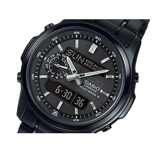 カシオ CASIO リニエージ 電波 ソーラー メンズ 腕時計 LCW-M300DB-1AJF 国内正規 ブラック｜shiningstore-next