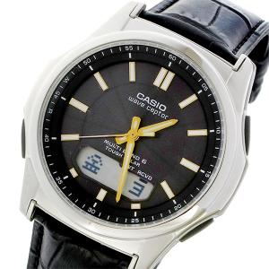 カシオ CASIO 電波 ソーラー メンズ 腕時計 WVA-M630L-1A2JF ブラック 国内正規 ブラック｜shiningstore-next