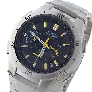 カシオ CASIO ウェーブセプター WAVE CEPTOR 電波 タフソーラー メンズ 腕時計 WVQ-M410DE-1A3JF ブラック ブラック｜shiningstore-next