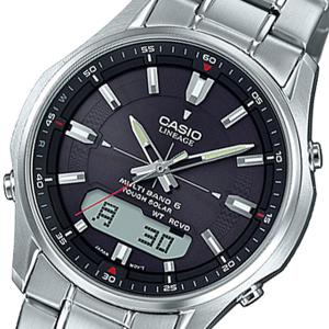 カシオ CASIO リニエージ LINEAGE アナデジ クオーツ メンズ 腕時計 LCW-M100DE-1AJF ブラック 国内正規 ブラック｜shiningstore-next