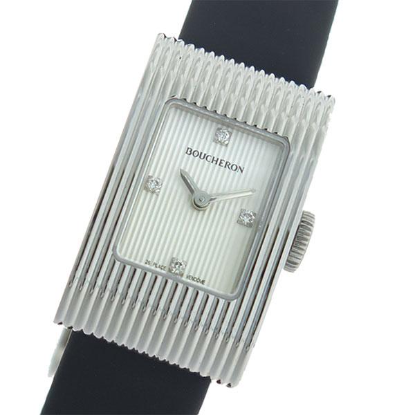ブシュロン BOUCHERON リフレ クオーツ レディース 腕時計 WA009524 シルバー/ブ...