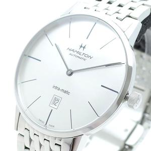 ハミルトン HAMILTON 腕時計 メンズ H38755151 イントラマティック 自動巻き シルバー｜shiningstore-next