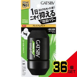 ギャツビープレミアムタイプデオドラントロールオンアクアティックシトラス × 36点