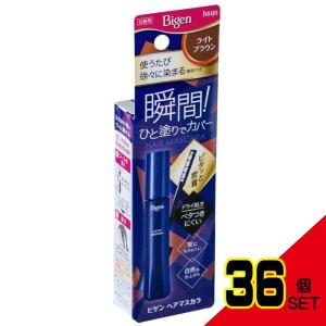 ビゲンヘアマスカラライトブラウン15ML × 36点の商品画像