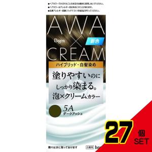 ビゲン泡クリームカラー5Aダークアッシュ × 27点の商品画像
