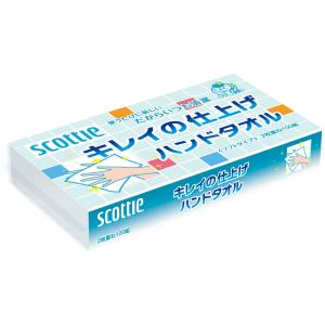 スコッティキレイの仕上げハンドタオル100の商品画像