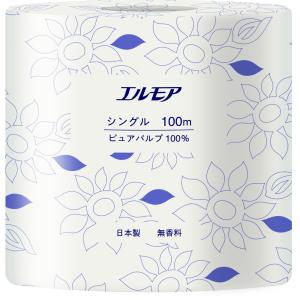 エルモアトイレットロールシングル1ロール無香料