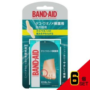 バンドエイドタコ・ウオノメ保護用足の指用8枚 × 6点