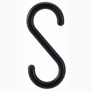 S字フック(小)2個入 BKの詳細画像1