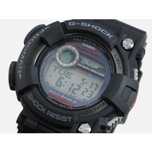 カシオ CASIO Gショック G-SHOCK フロッグマン 電波 ソーラー 腕時計 GWF-1000-1JF ブラック｜shiningstore-next