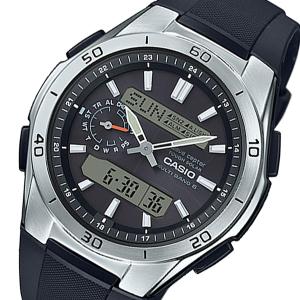 カシオ ウェーブセプター メンズ 電波 腕時計 WVA-M650-1AJF ブラック 国内正規 ブラック｜shiningstore-next